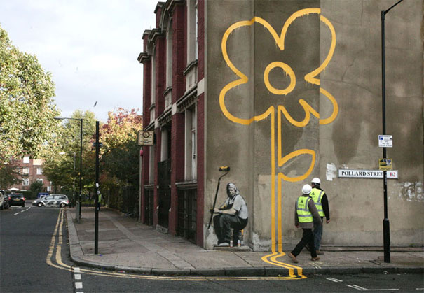 Улично изкуство. Рисунки по стени и пътища (14)