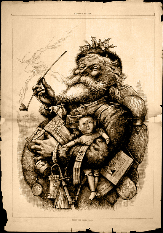 Рисунка на Санта Клаус - Дядо Коледа
