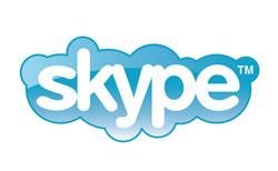 Лого на световноизвестна фирма с наименование Skype