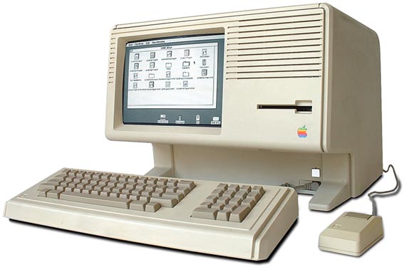 Apple Lisa първият компютър с графичен интерфейс, работещ с мишка Apple Lisa първият компютър с графичен интерфейс, работещ с мишка