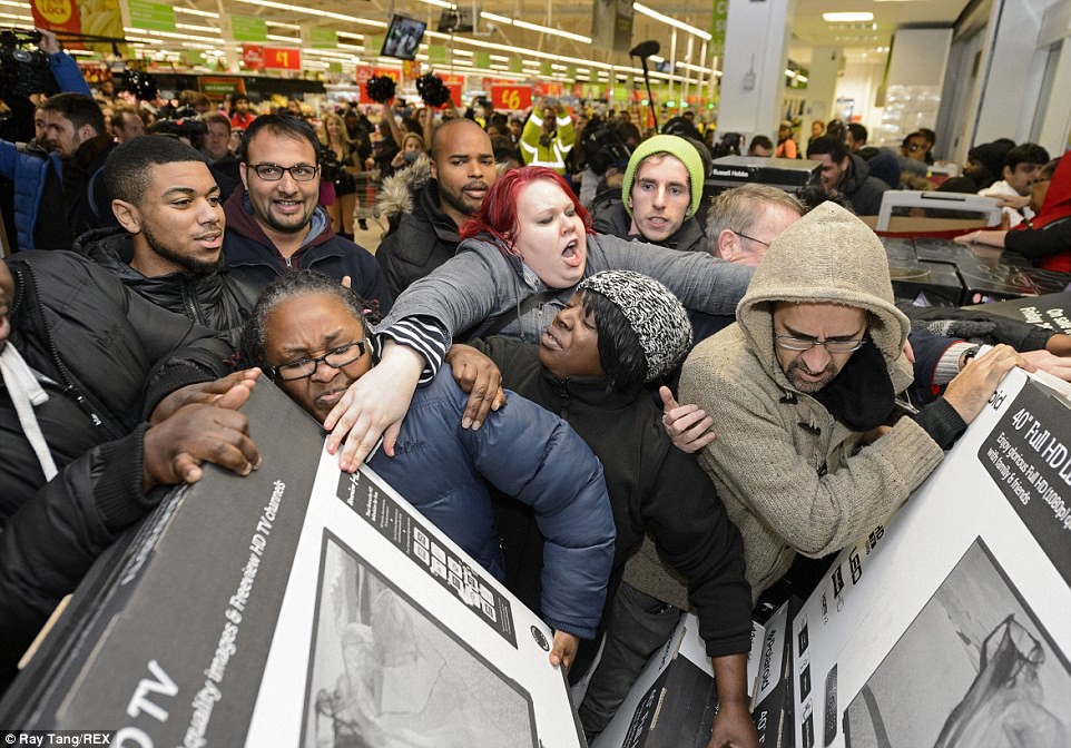 Black friday - черен петък в Америка, снимка